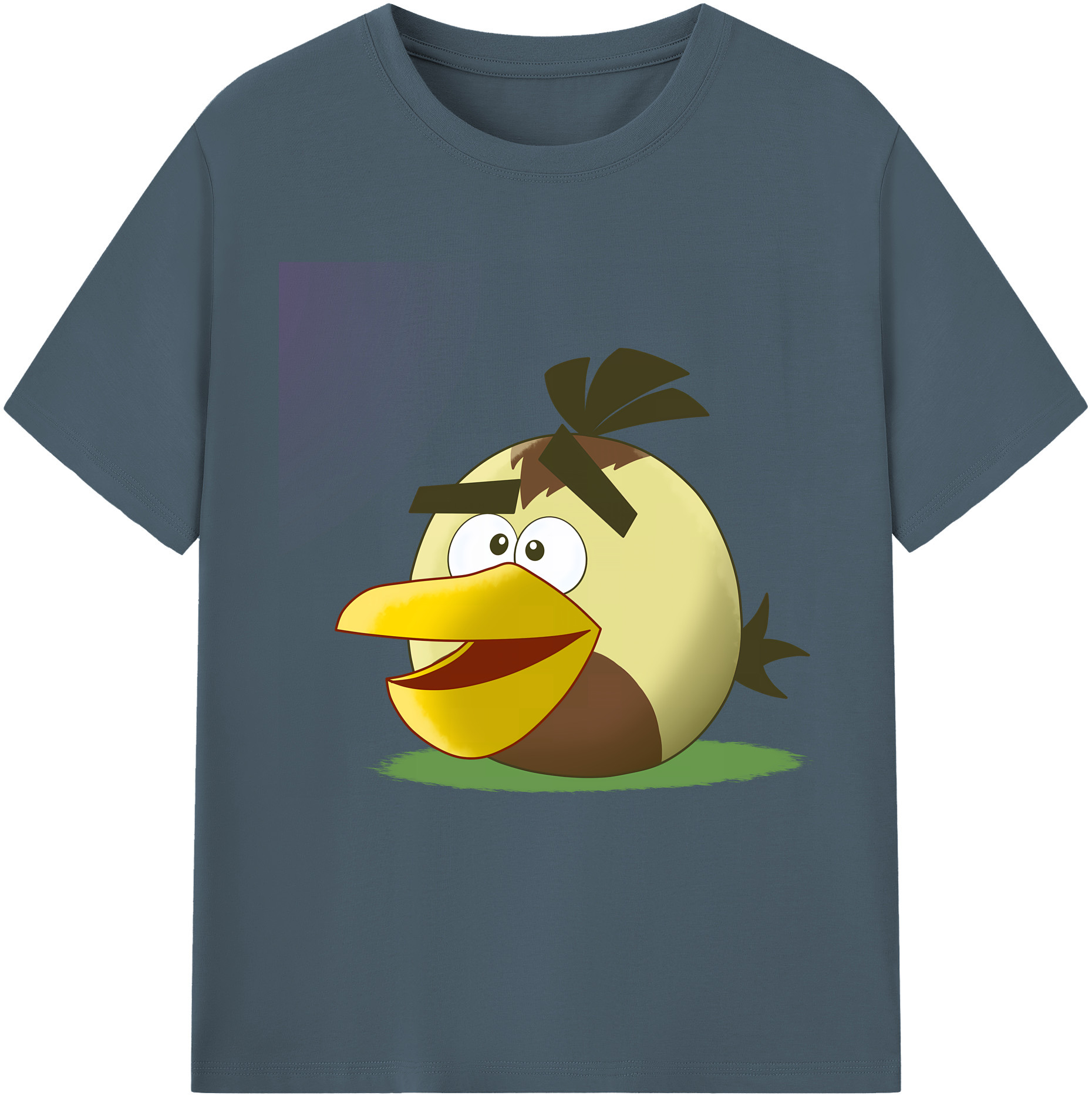 （画像用） Angry Birds アングリーバード 綿100％半袖Tシャツ（フロントプリント）